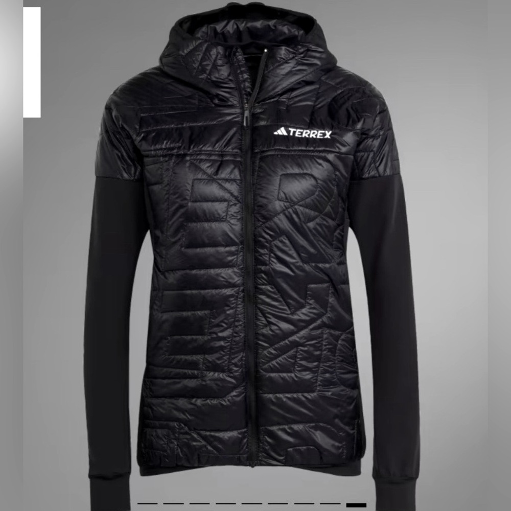 ADIDAS TERREX XPERIOR VARILITE HYBRID INSULATED FRONT LIGHT BREATHABLE JACKET - Picture 1 of 13